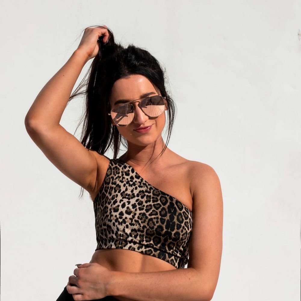 Kittenish Leopard sports bra 🐆